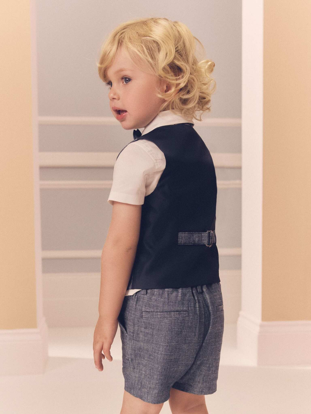 Комплект из четырех предметов для мальчика Next AG8-617, Белый, Синий