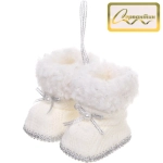 Подвеска «Волшебные ботиночки» 7 см, белый