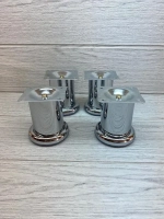 Мебельные ножки стальные для дивана кресла тумбы комода