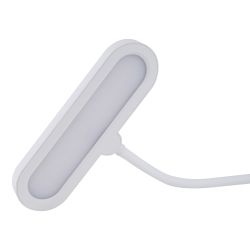 ULM-D602 10W-3000-6000K-DIM WHITE Светильник настольный светодиодный прищепка. Сенсорный выключатель. Диммер. Белый. TM Uniel