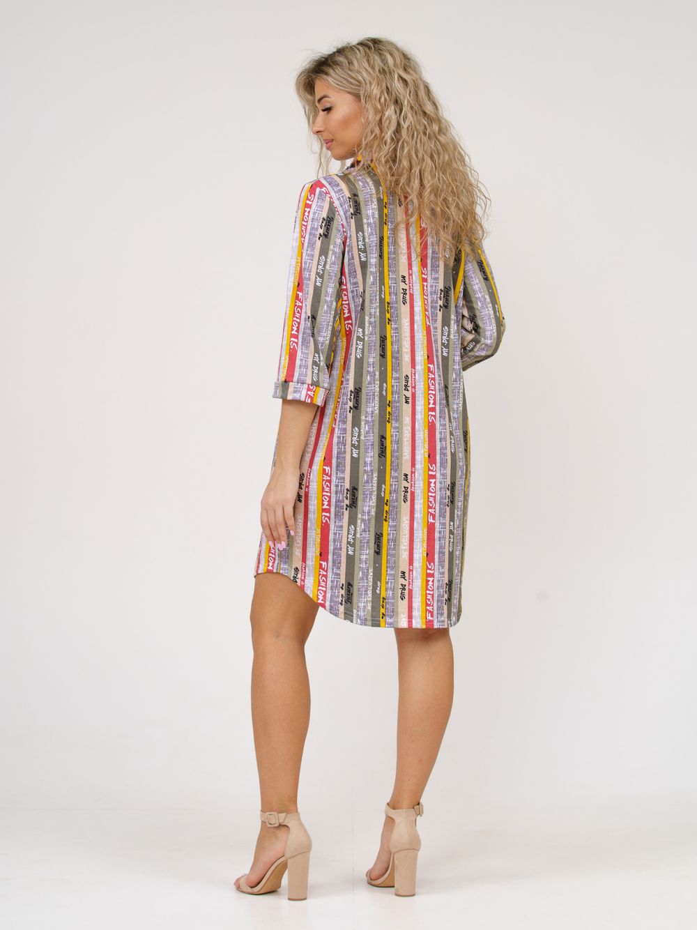 433 Халат "Полоса/слова" SveTekst (Акция)