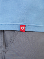 Футболка Варгградъ мужская голубая «Пляски над городищем»