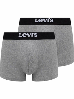 Трусы мужские ( набор 2 шт. ) LEVI'S SOLID BASIC TRUNK ORGANIC CO 2P