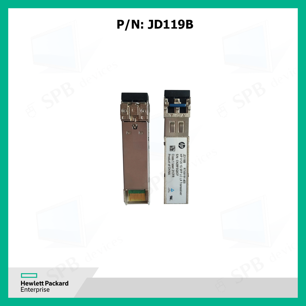 Трансивер HP (JD119B) X120 1G SFP LC LX