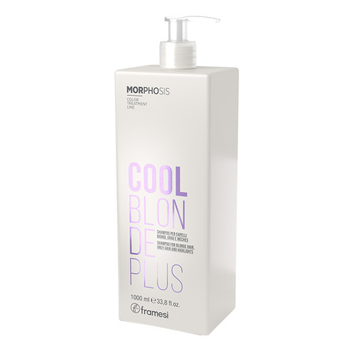 Шампунь для светлых, седых и мелированных волос Framesi Morphosis Cool Blonde Plus 1000мл