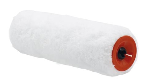 Ролик Микрофибра Белый  240мм, d42мм, d8мм,  ворс 10мм  /330-0240