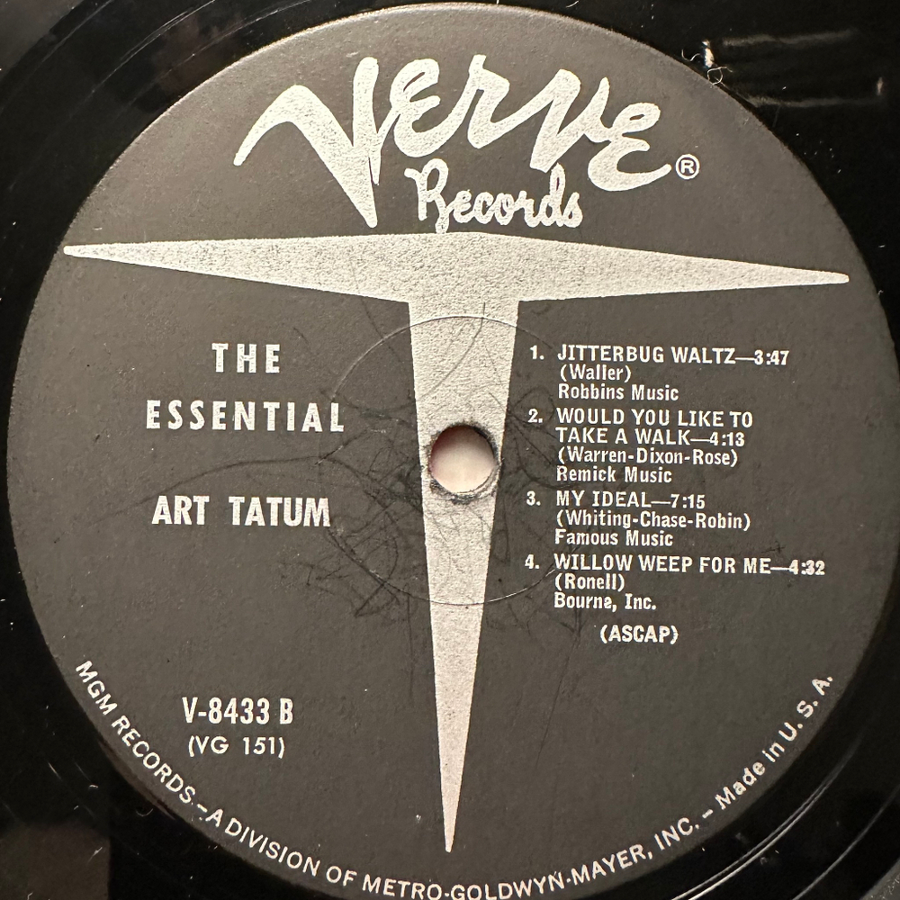 Art Tatum - The Essential Art Tatum (США 1962г.)