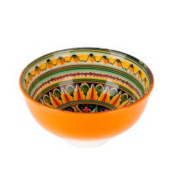 Салатник "Arabesque" (оранжевый) d=12см v=300мл (min12) (транспортная упаковка)