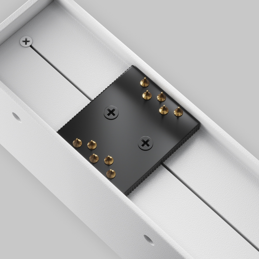 Трековый светодиодный светильник Maytoni Points TR128B-12W4K-M-W