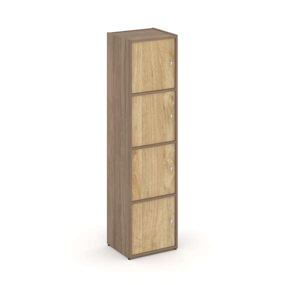 Locker plus Комплект №4 LK.K-004 Дуб Аризона/Тиквуд Светлый 408*350*1593