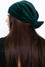 Чалма с бантом (зеленая) ЧБ6-23М LT Collection