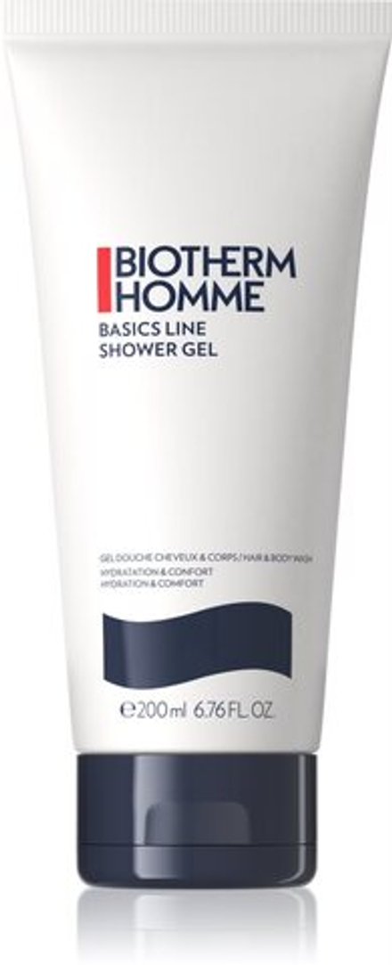 Biotherm Homme Basics Line - бодрящий гель для душа для тела и волос /   200  ml  / GTIN 3367729023039