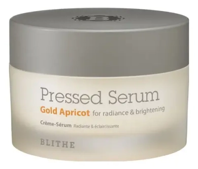 Blithe Сыворотка-крем спрессованная для сияния кожи лица "Золотой абрикос" - Pressed serum gold apricot, 50мл
