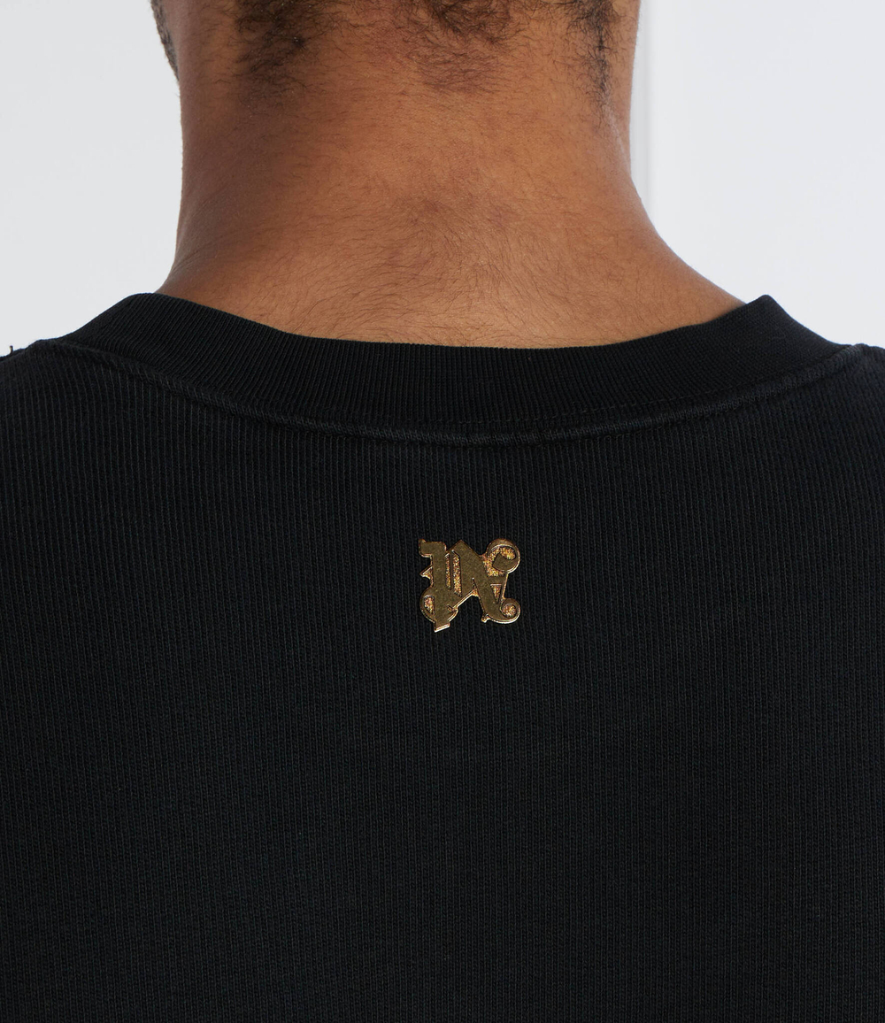 Худи Palm Angels - черный(PMBA074R 24FLE003)