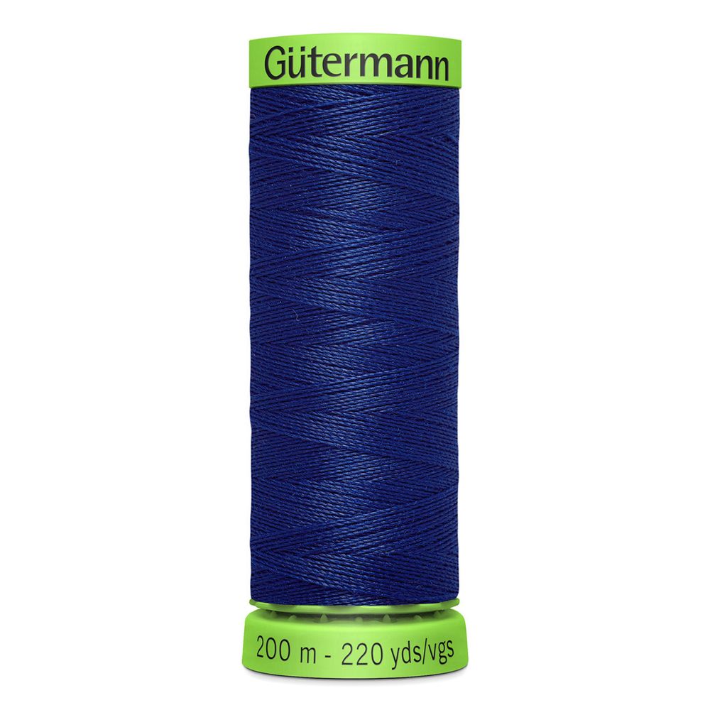 Нитки для тонких тканей Gutermann Extra Fine 150 (200 метров), 5 кат. | 232 кобальт