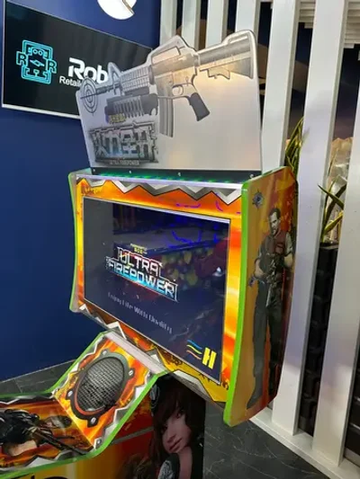 Детский игровой видео автомат - стрелялка для 2-х игроков «Ultra Power»