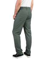 Брюки медицинские мужские Тезис TZ620, на резинке со шнурком, белый, 54