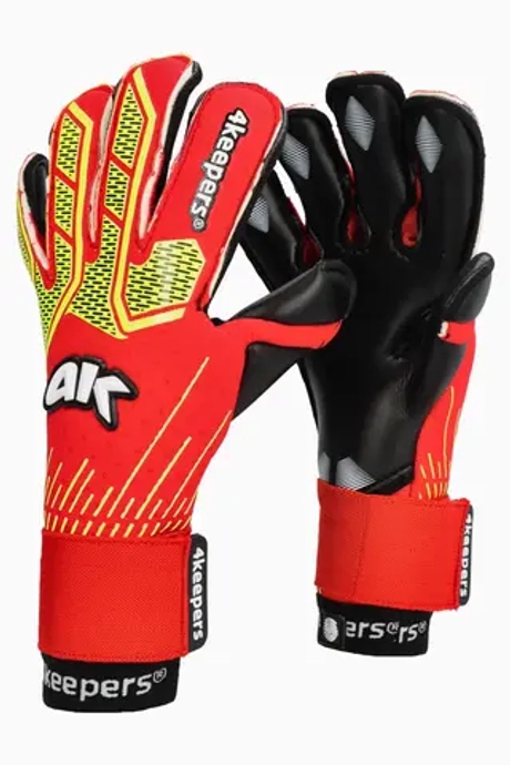 Вратарские перчатки 4keepers Neo Lava RF2G - красный