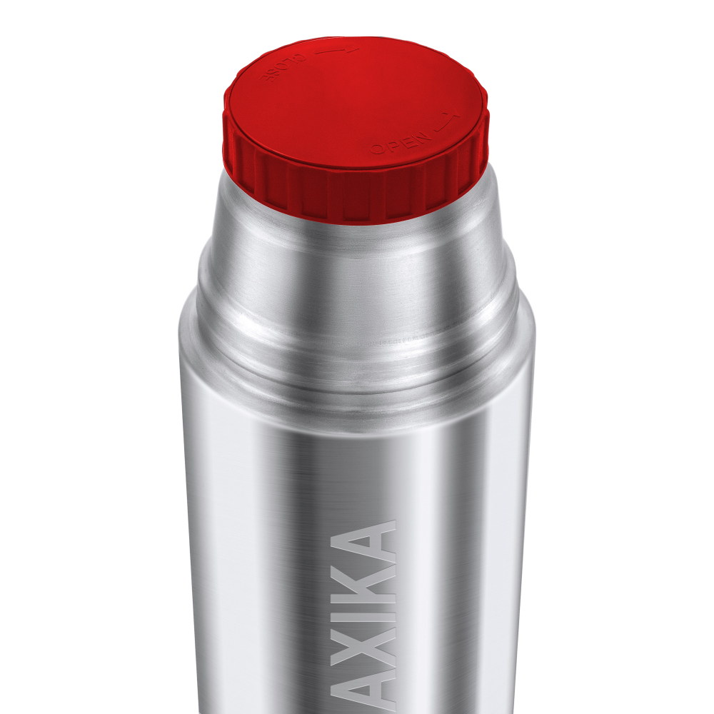 Термос Relaxika 102 (0,5 литра) в термочехле, стальной