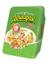 Лапша Доширак Плюс со вкусом курицы 105 г x 4 шт