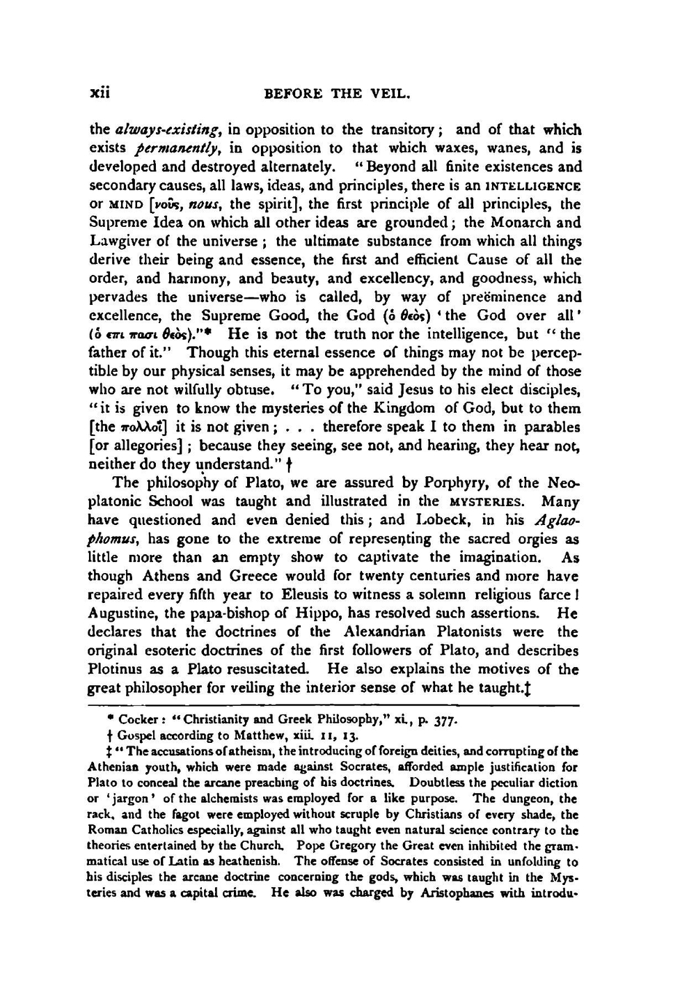 Isis Unveiled. Volume 1. Science | Helena Petrovna Blavatsky