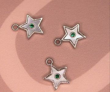 Подвеска звезда перл 11 мм