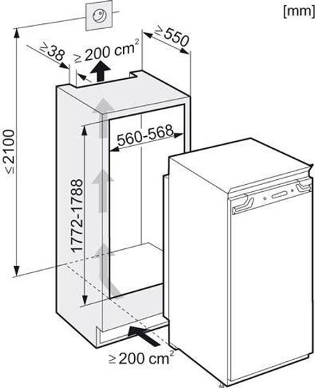 Встраиваемый холодильник Miele KF 9757 iD