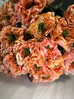 Букет из 19 шт 60см - персикового цвета