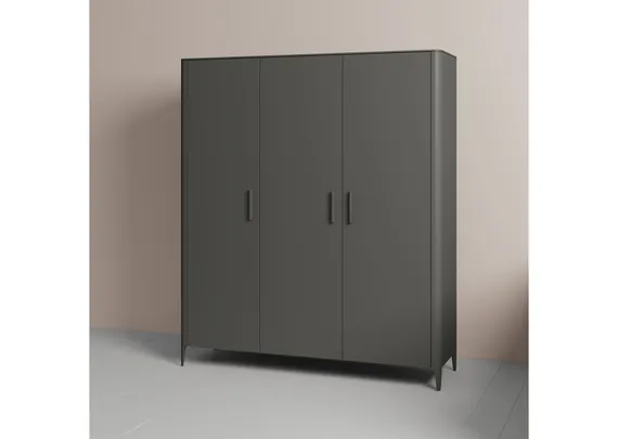 Шкаф Type 3-х створчатый (темно-серый)