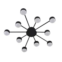 8344/10C COMFI черный, металл Люстра GX53 LED 10*7W 220V TORINA