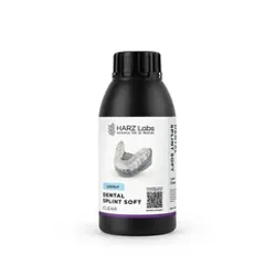Фотография — Фотополимерная смола HARZ Labs Dental Splint Soft, прозрачная (0,5 кг)