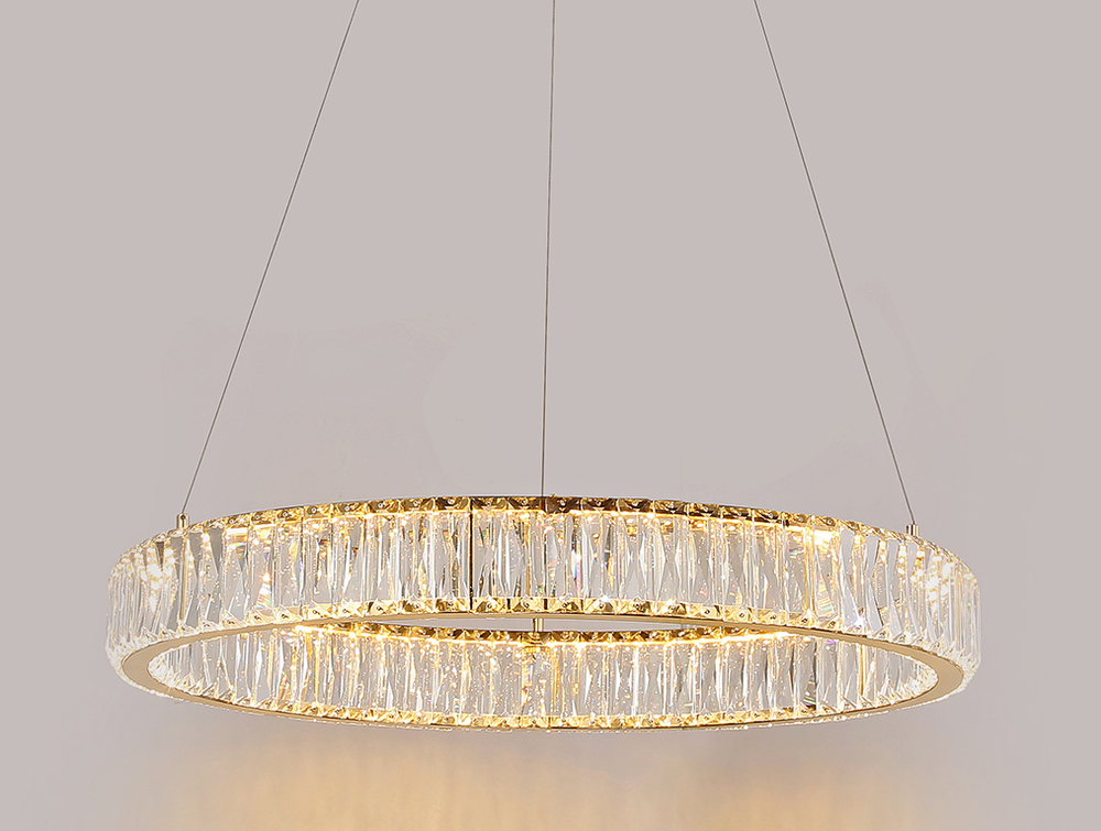 Подвесная светодиодная люстра Newport CRYSTAL 8240N/60 gold, М0071029