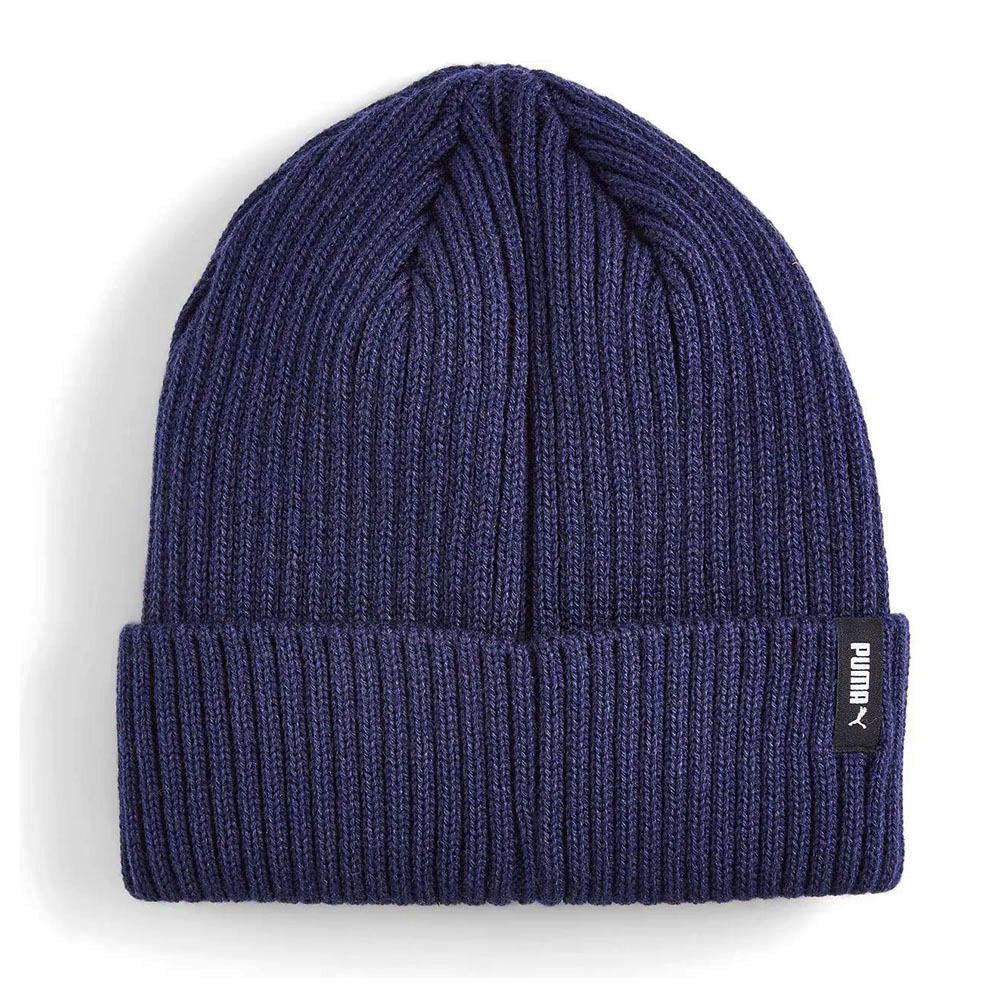 Шапка PUMA Classic Cuff Beanie, 02482602, темно-синий