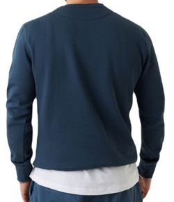 Мужская теннисная кофта Björn Borg Stockholm Crew - небесный