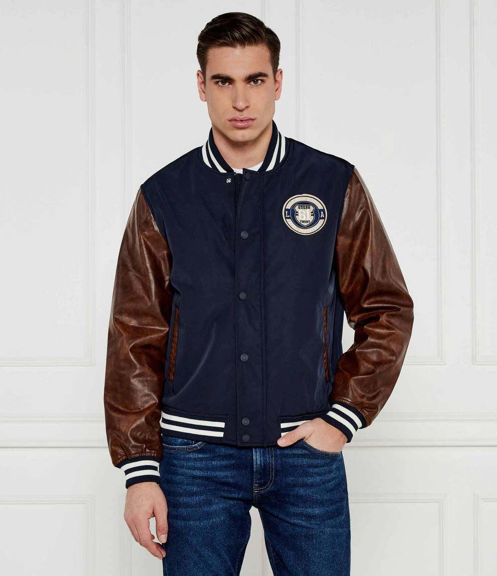 Куртка бомбер VARSITY GUESS - разноцветная(M5RL19 WGU82)