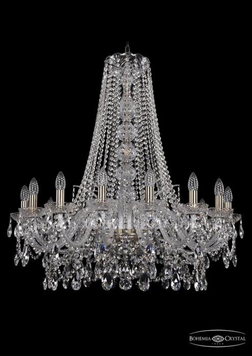 Подвесная люстра Bohemia Ivele 1411/16/300/h-90/Pa