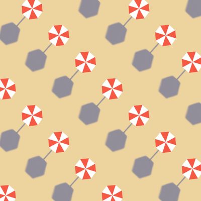 Пляжные зонтики