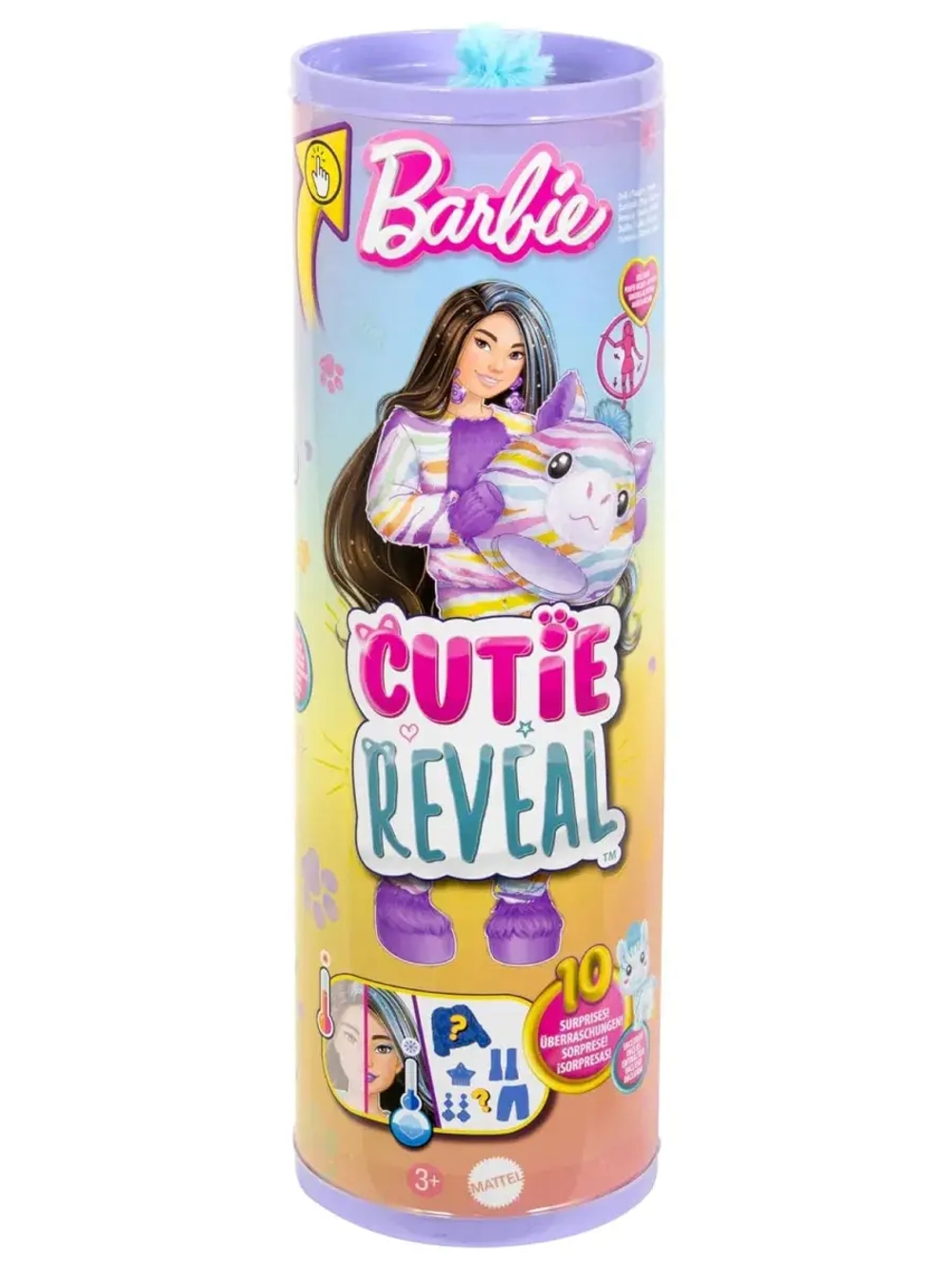 Кукла Барби Кьюти Ривл Cutie Reveal Зебра HRK39