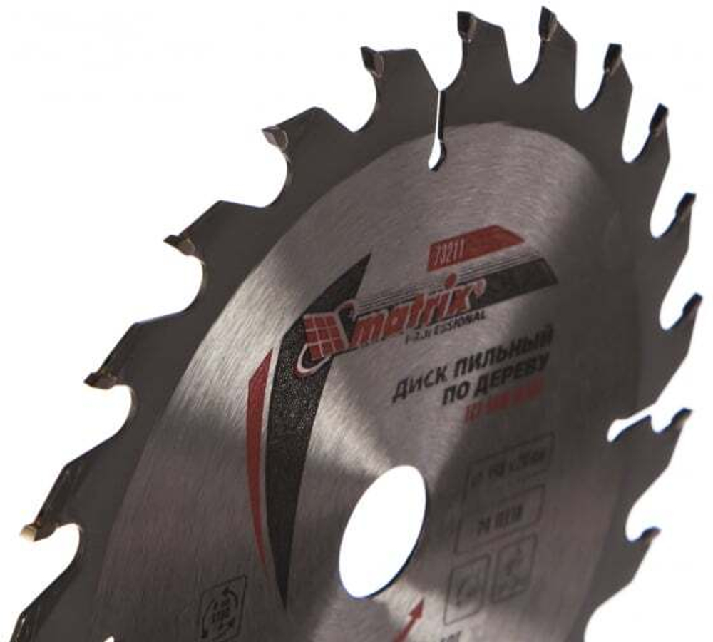 ПИЛЬНЫЙ ДИСК П/ДЕР MATRIX Ф160Х20ММ 24 ЗУБ+ К 20/16 73211