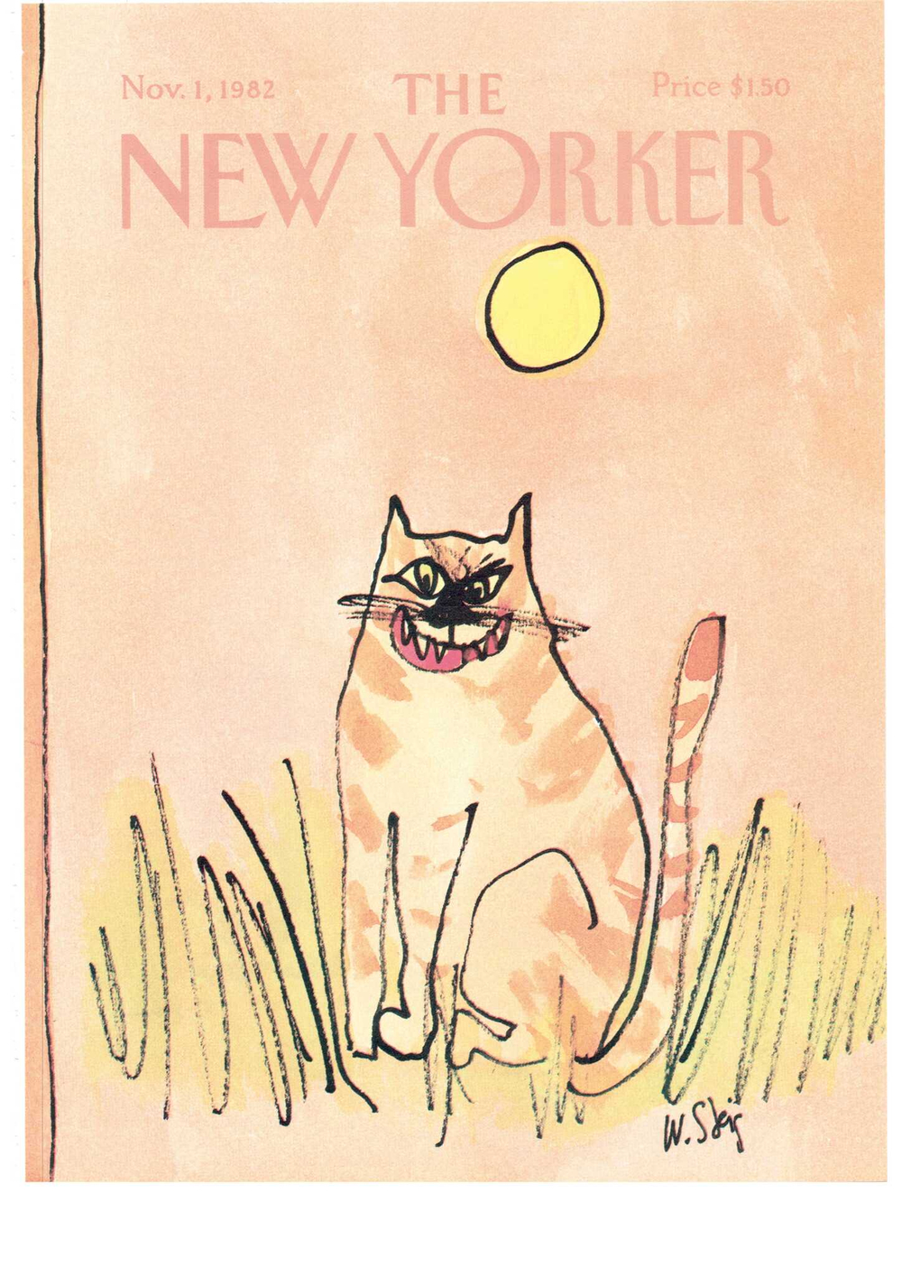 Постер журнала The New Yorker 01-11-1982