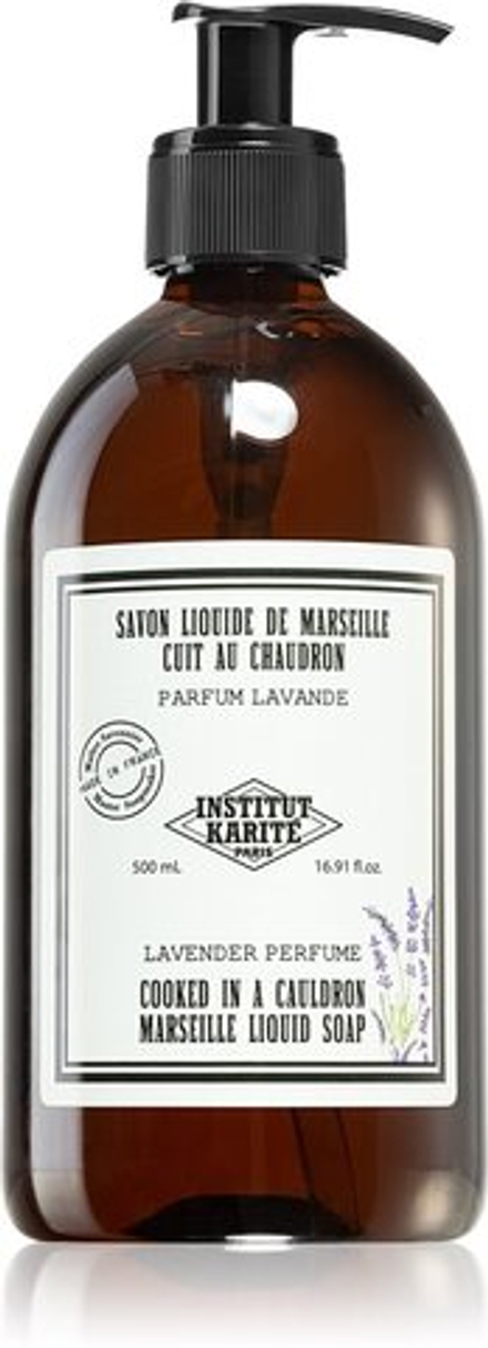 Institut Karite Paris Lavender Marseille Liquid Soap - жидкое мыло для рук /   500  ml  / GTIN 3760091909657