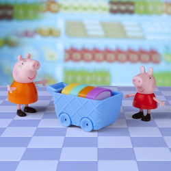 Игровой набор Hasbro Swinka Peppa - Свинка Пеппа набор для покупок в супермаркете -магазине + 2 фигурки