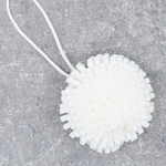 Диспенсер для моющего средства с губкой "Tropical", фарфор