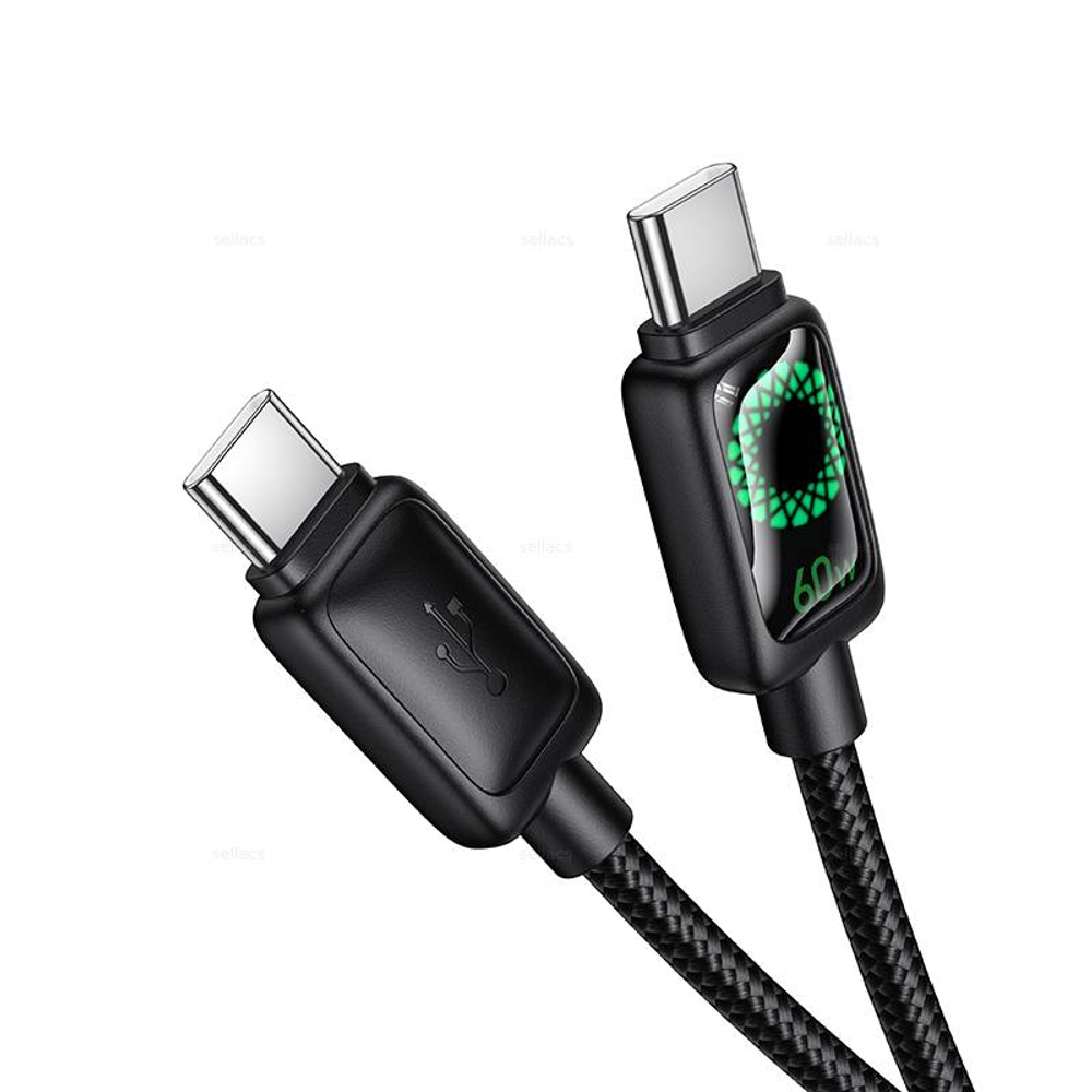 Hoco U146 Mundo 60w зарядный кабель для передачи данных от Type-C до Type-C