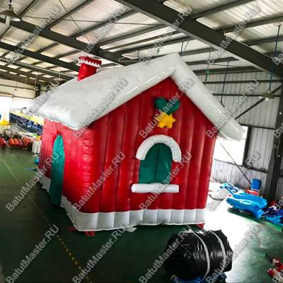 Надувной шатер "Рождественский домик", 5*4*4 м