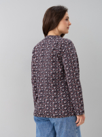 Блузка БЛ-22/серый-терракответочка