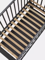 Кроватка Rant Bergen Plus маятник Moon grey