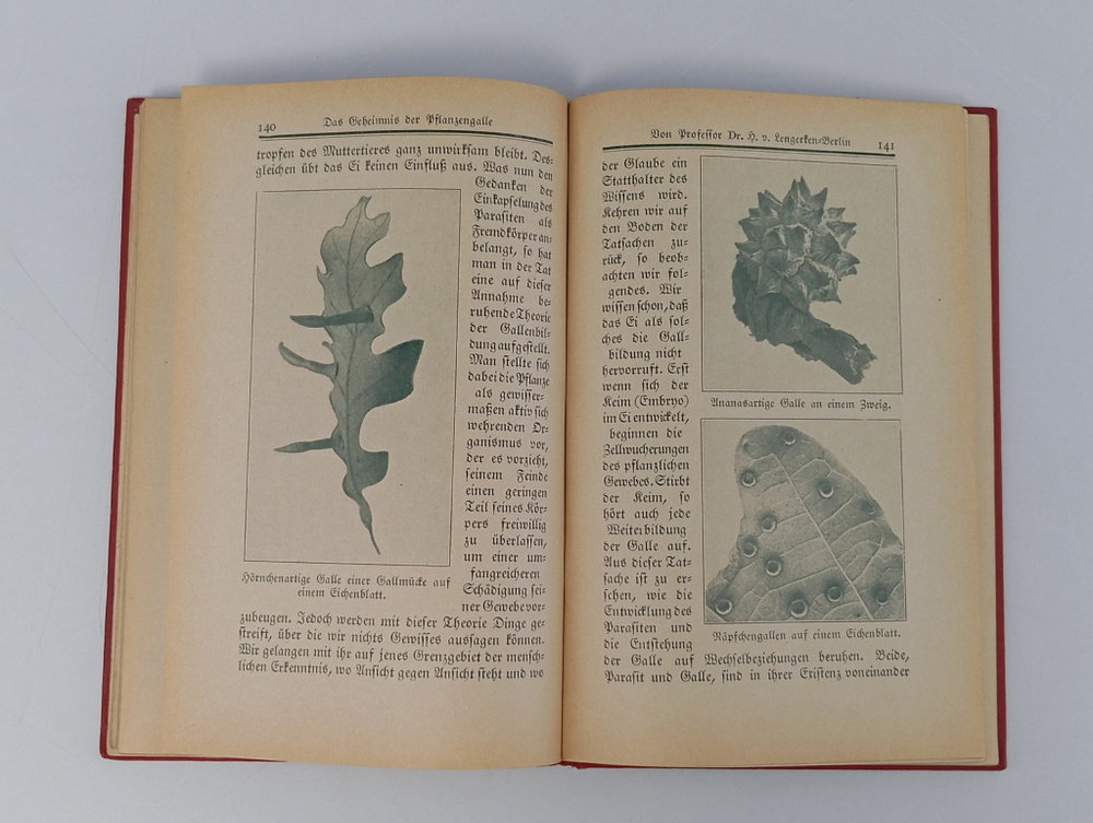 Книга антикварная: Библиотека развлечений и знаний . Выпуск 7. 1927 год. На немецком языке