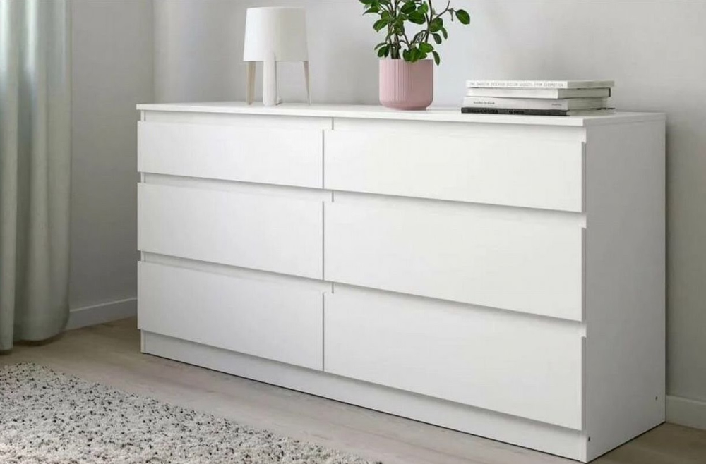 Комод Мори МК 1380.6 Белый