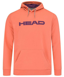 Мужская теннисная кофта Head Club Byron Hoodie - flamingo/lilac